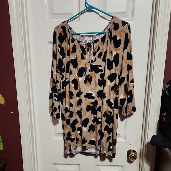 LuLaRoe Tops - Debra Animal Print Blouse